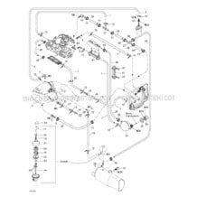 01- Cooling System pour Seadoo 2000 RX DI, 5646 5656, 2000