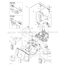 02- Air Intake System pour Seadoo 2000 RX DI, 5646 5656, 2000