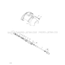 05- Drive System pour Seadoo 2000 RX DI, 5646 5656, 2000