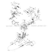 07- Steering System pour Seadoo 2000 RX DI, 5646 5656, 2000