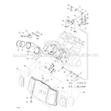 02- Air Intake System pour Sea-Doo 2000 XP, 5651 5655, 2000