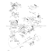 07- Steering System pour Seadoo 2000 XP, 5651 5655, 2000