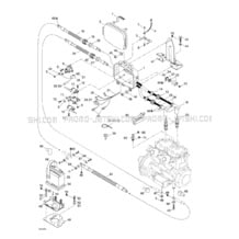 10- Electrical Box And Battery pour Seadoo 2000 XP, 5651 5655, 2000