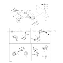 10- Electronic Module And Electrical Accessories pour Seadoo 2001 GS, 5518 5519, 2001