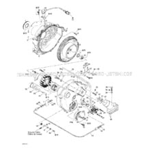 03- Magneto, Oil Pump pour Seadoo 2001 GSX RFI, 5549, 2001