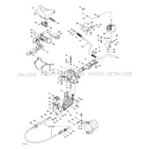 07- Steering System pour Sea-Doo 2001 GSX RFI, 5549, 2001