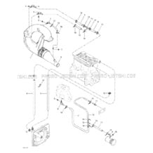 01- Cooling System pour Seadoo 2001 GTI, 5552, 2001