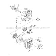 03- Magneto pour Sea-Doo 2001 GTI, 5552, 2001