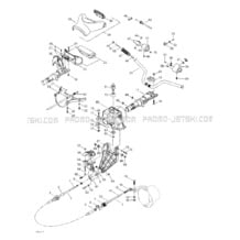 07- Steering System pour Seadoo 2001 GTI, 5552, 2001