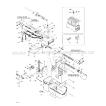 10- Rear Electrical Box pour Seadoo 2001 GTI, 5552, 2001