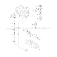 02- Oil Injection System pour Sea-Doo 2001 GTS, 5520 5521, 2001