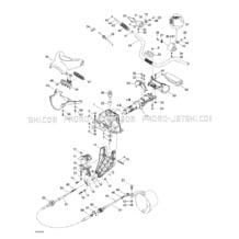 07- Steering System pour Seadoo 2001 GTX DI, 5528 5529 5540 5541, 2001