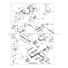 10- Electronic Module And Electrical Accessories pour Sea-Doo 2001 GTX RFI, 5524 5525 5553 5555, 2001