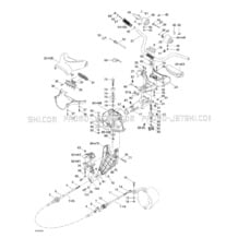 07- Steering System pour Seadoo 2001 LRV, 5697, 2001