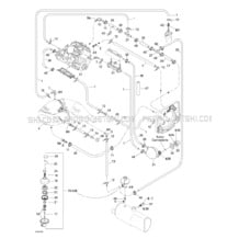 01- Cooling System pour Seadoo 2001 RX DI, 5534 5535 5536 5537, 2001