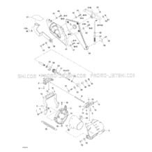 05- Reverse pour Seadoo 2001 RX DI, 5534 5535 5536 5537, 2001