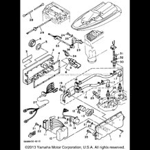 ELECTRICAL 1 pour Yamaha 1996 WaveRunner WAVE RUNNER III 650 (WRA650U) 1996