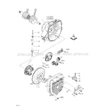 03- Magneto pour Seadoo 2002 GTI LE, 5560 5561 6117, 2002