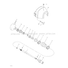 05- Drive System pour Seadoo 2002 GTI LE, 5560 5561 6117, 2002