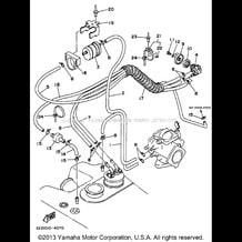 FUEL pour Yamaha 1996 WaveRunner WAVE RUNNER III - WRA650U - 1996