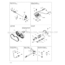 10- Electrical Accessories pour Seadoo 2002 GTX 4-TEC, 5573 5574 5593 5594, 2002