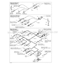 10- Electrical Harness pour Seadoo 2002 GTX 4-TEC, 5573 5574 5593 5594, 2002