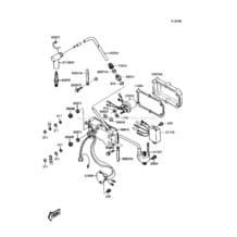 Ignition System(JS300-A3/A4/A5) pour Kawasaki 1989 300 SX