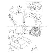 02- Fuel System pour Sea-Doo 2002 LRV DI, 5460, 2002