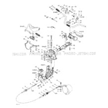 07- Steering System pour Seadoo 2002 LRV DI, 5460, 2002