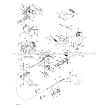 07- Steering System pour Seadoo 2002 XP, 5577 5578, 2002