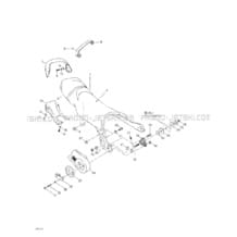 09- Seat pour Sea-Doo 2002 XP, 5577 5578, 2002