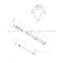 05- Drive System pour Seadoo 2003 GTI LE RFI, 6103 6104, 2003