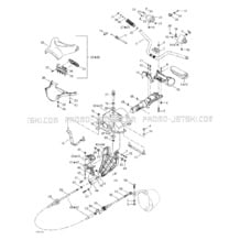 07- Steering System pour Sea-Doo 2003 GTI LE RFI, 6103 6104, 2003