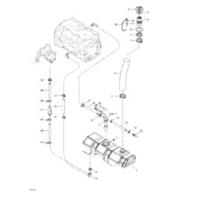 02- Oil Injection System pour Seadoo 2003 GTI LE, 2003