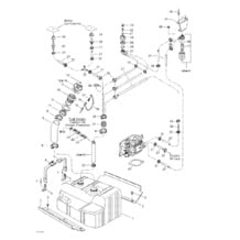 02- Fuel System pour Seadoo 2003 GTI LE, 2003
