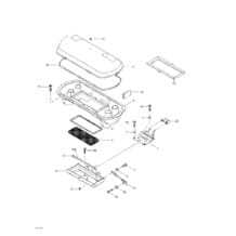 02- Air Intake System pour Sea-Doo 2003 GTI LE, 2003