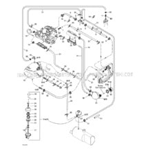 01- Cooling System pour Seadoo 2003 RX DI, 6122 6123, 2003