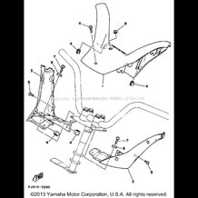 STEEERING 2 pour Yamaha 1996 WaveRunner WAVE RUNNER III - WRA650U - 1996