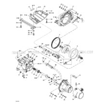 05- Propulsion System pour Sea-Doo 2003 RX DI, 6122 6123, 2003