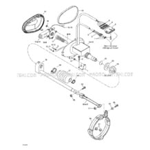 05- Trim pour Seadoo 2003 RX DI, 6122 6123, 2003