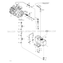 02- Oil Injection System pour Seadoo 2003 XP DI, 6130 6131, 2003