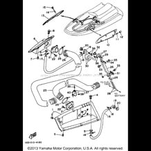 VENTILATION pour Yamaha 1996 WaveRunner WAVE RUNNER III - WRA650U - 1996