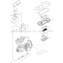 02- Air Intake pour Seadoo 2004 3D RFI, 2004