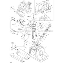 02- Fuel System pour Sea-Doo 2004 3D RFI, 2004