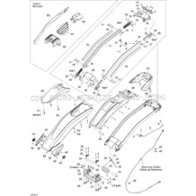 07- Steering System 2 pour Seadoo 2004 3D RFI, 2004