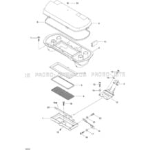 02- Air Intake pour Seadoo 2004 GTI LE, 2004