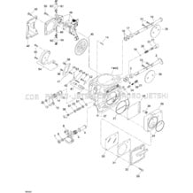02- Carburetor pour Sea-Doo 2004 GTI LE, 2004