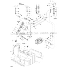 02- Fuel System pour Seadoo 2004 GTI LE, 2004