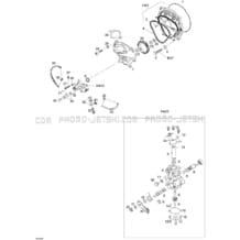 02- Oil Pump pour Seadoo 2004 GTI LE, 2004