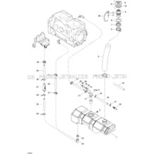 02- Oil System pour Sea-Doo 2004 GTI LE, 2004